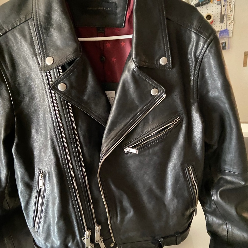 John Varvatos Leather Jacket